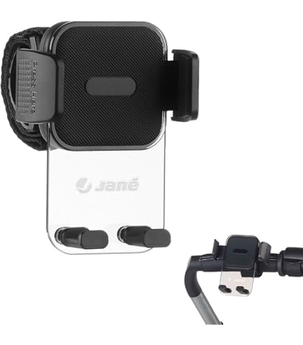 Supporto Flessibile Per Telefono Da Passeggino – Braccio Regolabile 45 Cm, Adatto A Smartphone 3,5-7,5 Pollici, Mani Libere