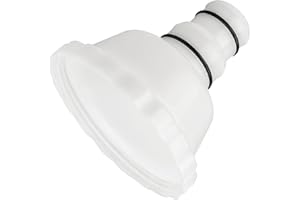 DIELOVEHUA Adapter próżniowy Akcesoria do Skimmer RP/RX Kompatybilny z podwyższonymi basenami Summer Waves, adapter do odkurzacza basenowego do podłączenia węża 3,8 cm 3,2 cm