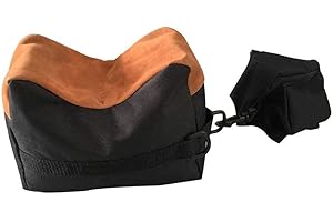 TSUCHIYA Gewehrauflage Vorne & Hinten | Vorderschaftauflage Befüllte Hinterschaftauflage Einschießhilfe | Waffenauflage Für Outdoor Jagd,Schießstand,Schießsport Zielschießen Üben