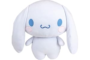 Jemini | Peluche Cinnamoroll 40 cm | Coussin Moelleux | Doudou Bébé | Licence Officielle Sanrio | Peluche Douce Lavable | Jouet d'Éveil Dès la Naissance | Idée Cadeau Enfant | 024566