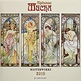 Alphonse Mucha - Masterworks 2019: Kalender 2019 (Tushita Fine Arts) by 