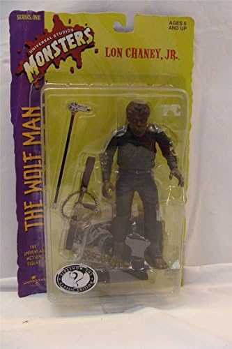 1998 Universal Studios Monsters Lon Chaney, Jr. The Wolf Man
