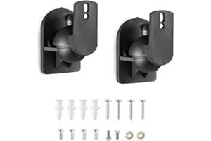 Janjunsi Support Mural pour Barre de Son Stand de Haut-Parleur Compatible avec Logitech Z906 Haut-Parleur Ambiophonique