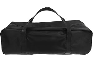 BESPORTBLE BBQ Utensilien Aufbewahrungstasche aus Oxford Stoff Mit ReißVerschluss, Tragbare Grill Zubehör Organizer Tasche für Camping und Outdoor Aktivitäten