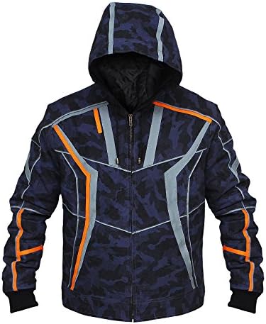 Avengers Infinity War Ironman Tony Stark Camouflage 2018 Hooded Jacket