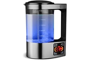 Stansport 2L Rich Hydrogen Water Ionizzatore Macchina, Ionizzatore di Acqua Portatile Bollitore Elettrico Filtro Acqua Elettrico idrogeno Rich Acqua Bottiglia di Acqua Salute Coppa per la casa