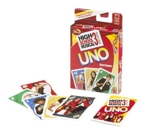 Preisvergleich Produktbild High School Musical 3 UNO Card Game by Mattel