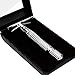 Jagen David ® E01 - Double Edge Razor Safety Razor Fits All Double Edge Razor Blades unique Christmas gift for him (Silver)