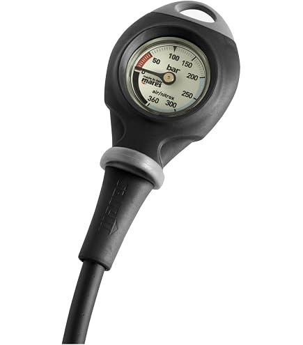Manometro Per Bombole Subacquee - Acciaio Inox, Portata 400 Bar, Per Immersioni Professionali