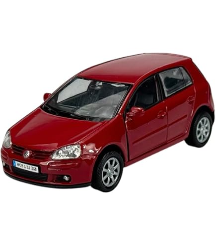 Modèle Volkswagen Golf 8 GTI Welly - 1/34-1/39 - Métal Et Plastique - Portes Ouvrantes - 11cm
