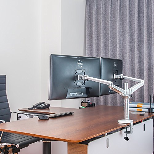 OPUS 2 344333 Monitor Arm, 44,5 cm matt aluminium/ weiß - 7