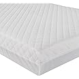 Night Comfort Eco-Breathable Ultra Fibre Waterproof Baby & Toddler Quilted Cot Mattress (140x70x7.5 cm)