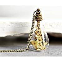 STRANDFLIEDER Bronze Kette