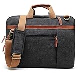 Drei Tragen Stile. Sie könnten es als Rucksack, Umhängetasche und Messenger Bag verwenden. Auch können die Gurte versteckt werden, wenn Sie eine Umhängetasche und eine Messenger Bag benutzen.Der Griff könnte in einer Tasche mit Reißverschluss versteckt werden, wenn Sie es als Rucksack verwenden.