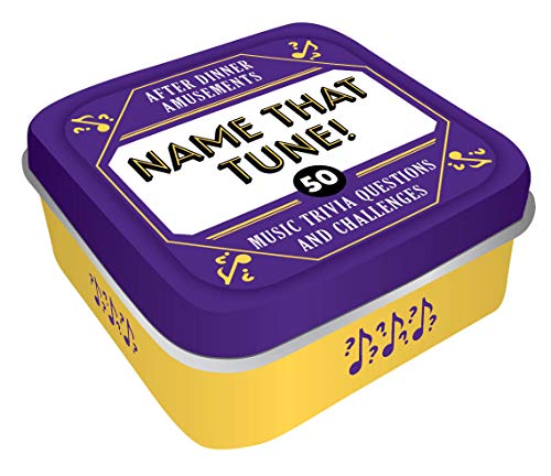 Name That Tune!: 50 Music Trivia Questions and Challenges (After Dinner Amusements)