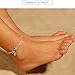 Produktbild TAOtTAO Beliebte Harz Lady Fashion Beach Abschnitt Perlen Conch Seestern Form Fußkettchen Fuß