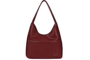 ACUYE Leather Tote Bag for Women Large Slouch Hobo Bags Shoulder Purse Work Travel Tote Handbag