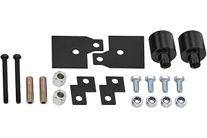 För Polaris For Sportsman 5,8 cm (2 tum) upphängningslyftsats, passar modeller mellan 1999 och 2023, stark aluminiumkonstruktion med 10 9 graders bultar för stabil installation