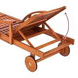 ultranatura sonnenliege eukalyptus nackenstuetze