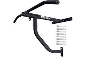 ‎LISARO Lisaro Klimmzugstange mit Boxsack Wandhalterung - 2 in 1, Wandmontage, bis 250 kg belastbar, ideal zur Muskelstärkung,Wandhalterung für Boxsack und Klimmzugstange (Modell:A)