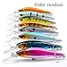 Produktbild 1PCS 9.4g 10cm Angelköder Wobbler mit Haken Wobbler Topwater Köder Y005 zufällige 1PCS 9.4g 10cm Angelköder Wobbler mit Höhen Haken Wobbler Topwater Köder Bass Minnow Popper Köder Artif