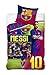 Produktbild FC Barcelona Bettwäsche "Messi" 135x200cm fcb2048