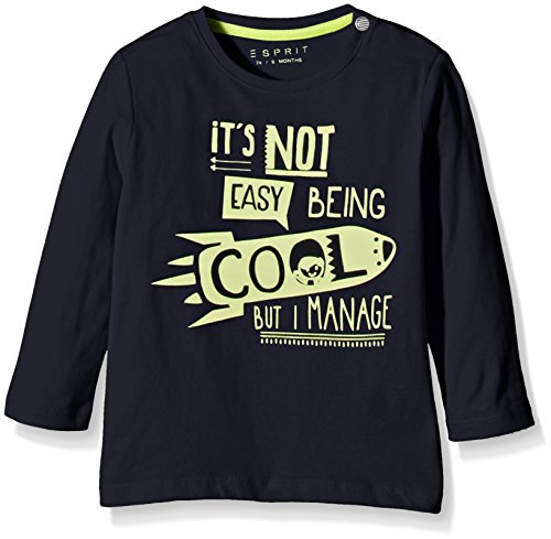 ESPRIT Baby-Boys Being Cool Polo Shirt, Blue (Navy), 3 Months (Manufacturer Size:62)