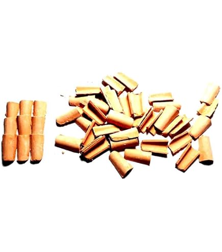 28 Tegole In Terracotta 15x32 Mm Per Presepi Artigianali - San Gregorio Armeno - Ideali Per Pastori E Costruzioni