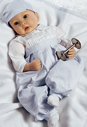 Paradise Galleries Lifelike Realistic Soft Vinyl Weighted 56cm BabyRoyal Boy Doll Gift 