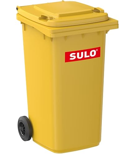 OPV Mülltonne WAVE 240 L – Grün, Aus HDPE, UV-stabil, Für Automatische Leerung