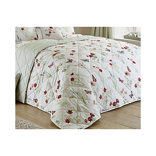 Dreams n Drapes Curtina Country Journal - Juego de Cama o Cortina, algodón poliéster, 229 x 159 cm