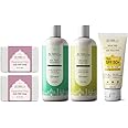 AL NISA Hajj/Umrah Kit Fragrance Free Goat Milk Handmade Soap Set of 2 100gm each x 2 and Organic Hair Oil 250ml with Sweat Free Sunscreen Gel Spf 50gm Herbal Hair Shampoo 250ml Combo Set of 5