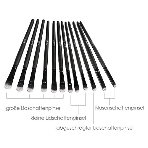 Uspicy Make up Pinsel 32-tlgs Schmink Pinselset etui Schmink Kosmetik Lidschatten Gesichtspinsel - 7