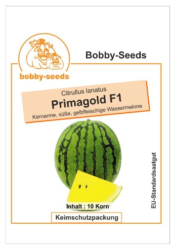 Bobby-Seeds Melonensamen Primagold F1 Wassermelone Portion - 2