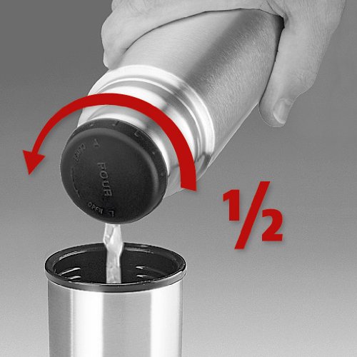 Isosteel VA-SS9805 Ersatz-Schraubverschluss alternativ für Isolierflaschen - 4