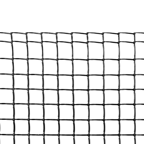 KUNSTSTOFFZAUN 0,5m Höhe Masche 40mm Geflügelzaun in anthrazit (Meterware) - 2