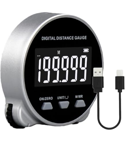 Righello Elettronico A Rulli - Digitale, Portata 199.999 M - Misura Linee, Curve E Superfici - Foto 10