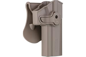 BLUEBLUE Amomax Verstellbares Taktisches Holster für Sig Sauer P320 (M17 Full Size) - Rechtshänder Tan