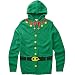 Boys Santa's Little Helper Elf Character Christmas Novelty Knitted Jumper - Green - 6/12 Months