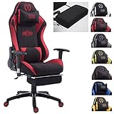 GAMA DE COLORES: Puedes encontrar el tapizado de silla Gaming con su estilo deportivo disponible en negro/azul, negro/verde, negro/amarillo, negro/rojo, negro/blanco, negro/gris y negro/marrón. La silla se adapta a diferentes entornos, seleccione el color que más se adapte a sus gustos y necesidades.