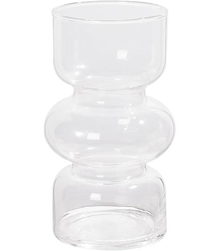Vaso in ceramica a forma di cuore - 16,8x10,2x13,5 Cm / Rosso Colore Rosso