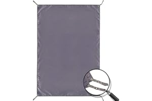 REDCAMP Ultralight Waterproof Ground Sheet, Universal Heavy Duty Under Camping Tent Tarp, Lightweight Breathable Compact Tent Footprint for Outdoor Hiking Camping