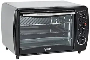 Prestige POTG 19 PCR 19 Liters Oven Toaster Grill, Black