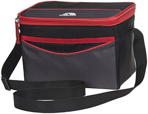 Igloo Soft 6 Tech Basic, Black/Red, 6 Cans
