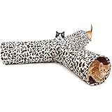 Pawz Road Luxus Katzentunnel im Leoparden-Design, 55*25 cm