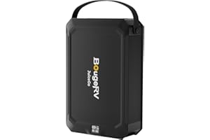 BougeRV JuiceGo 240Wh Station électrique Portable avec Sorties CA/USB, Batterie LFP, 410 W, 5 Ports, générateur Solaire avec entrée/Sortie PD 100 W pour téléphones Portables, Ordinateurs Portables