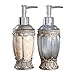 Produktbild GHJGTL Handdesinfizierer-Flaschen-Harz-Emulsions-Flaschen-Desktop, Der Flüssigen Seifenkasten Für Badezimmer-Küche Countertops, Zwei Sätze 280ml × 2