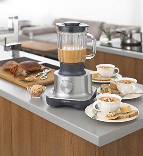Kenwood Multipro Compact FPM260 Kompakt-Küchenmaschine, 750 W, 2,1 l Arbeitsbehälter, 1,2 l Glas-Mixaufsatz - 5