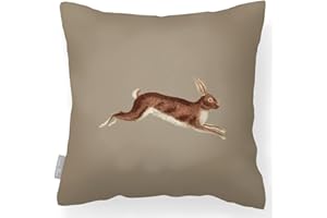 Izabela Peters Outdoor Cushions Waterproof, 43 cm, Filled Outdoor Cushion, Hare - Taupe, Garden Furniture Cushions, Outdoor Seat Cushions, Garden Chair Cushions