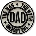 Super Cute - Dad Man Myth Legend Fathers Day - Charms For Crocs/Shoes - LOVE
